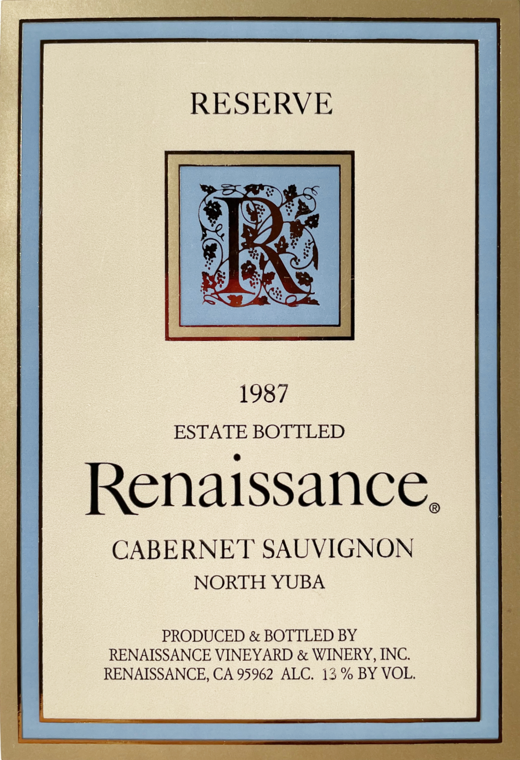 Product Image for 1987 Cabernet Sauvignon Reserve 9L