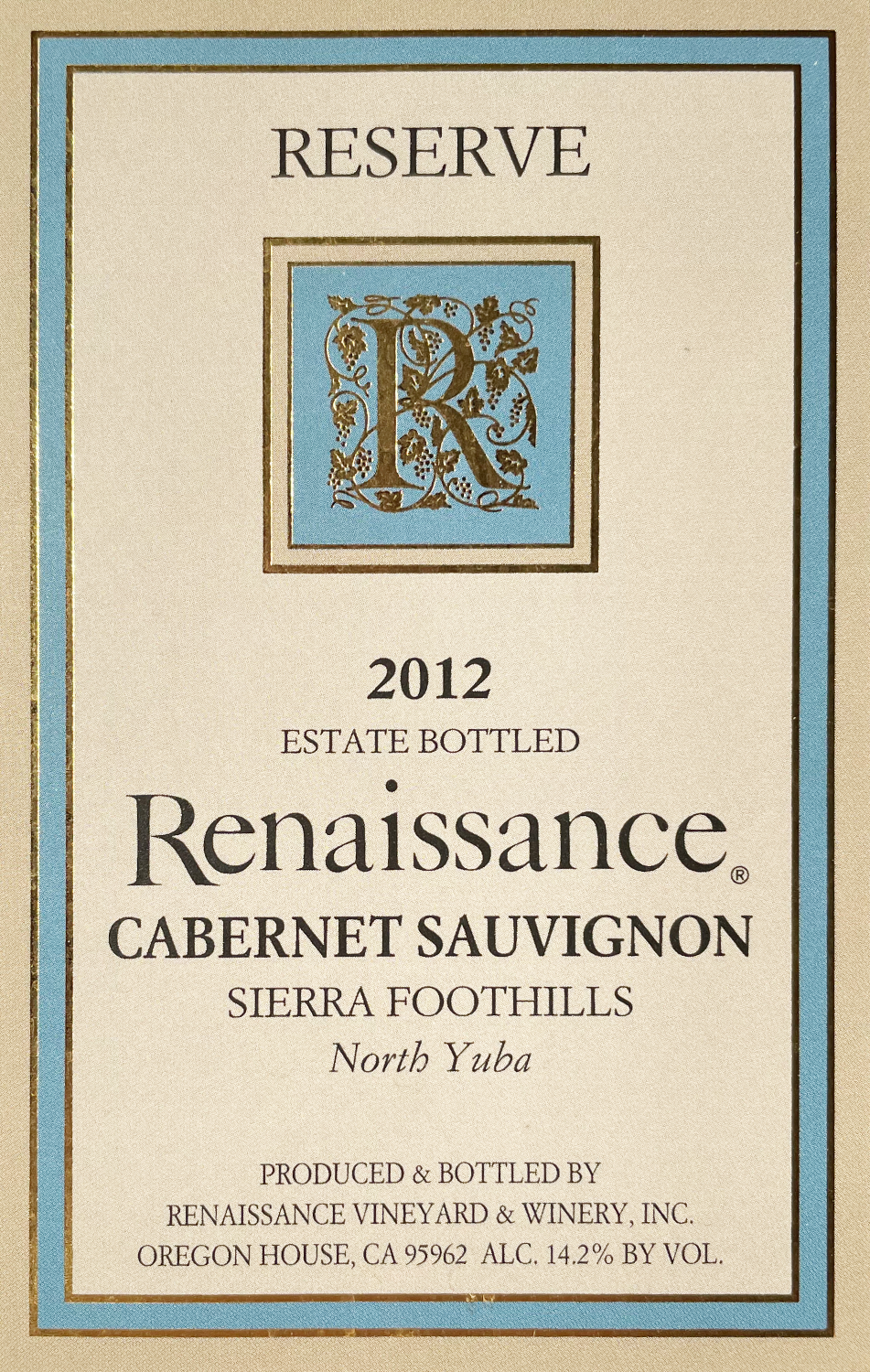 Product Image for 2012 Cabernet Sauvignon Reserve 750 ml