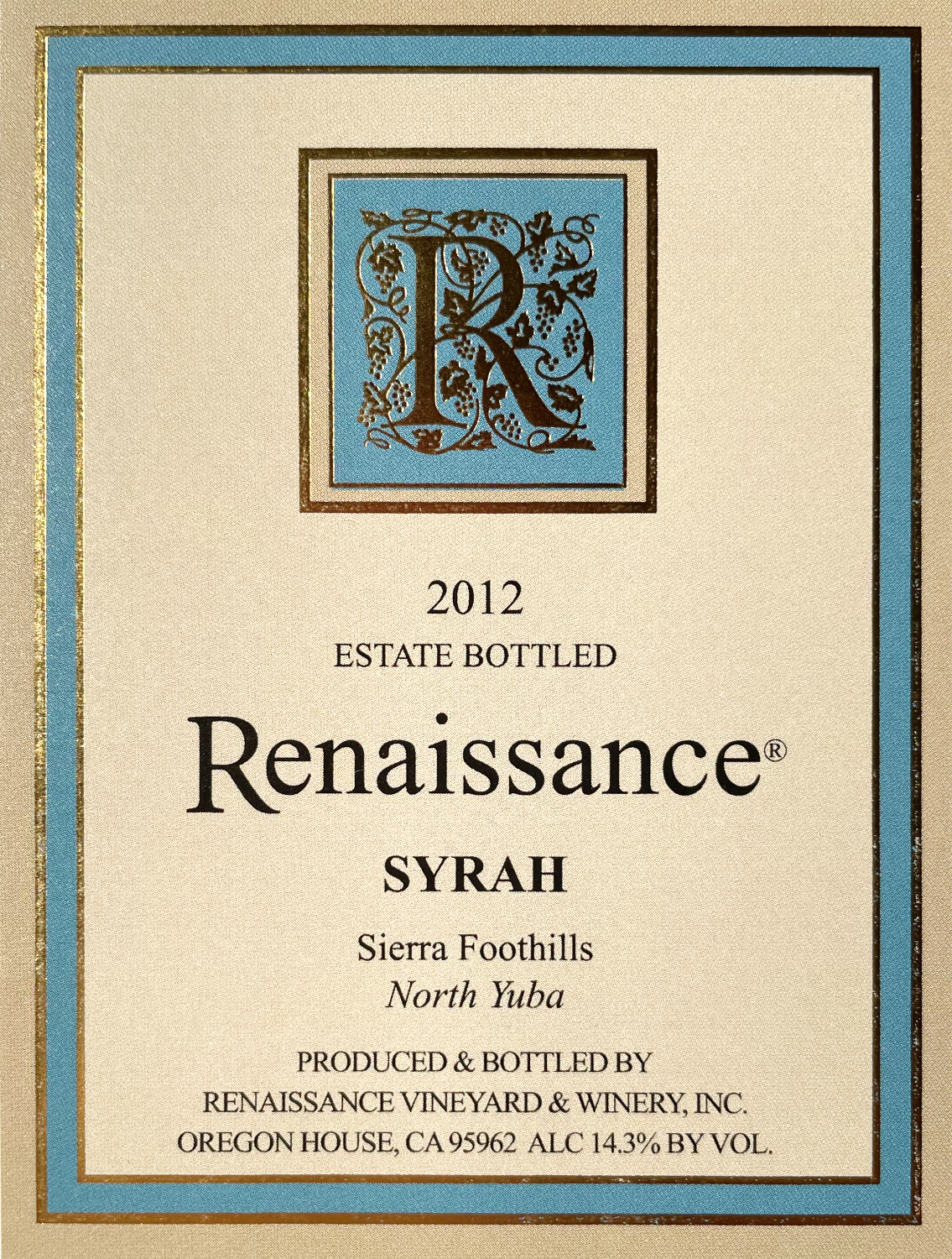 Product Image for 2012 Syrah 750 ml